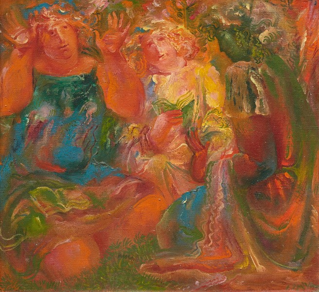 . 1995г., х.м., 62х67